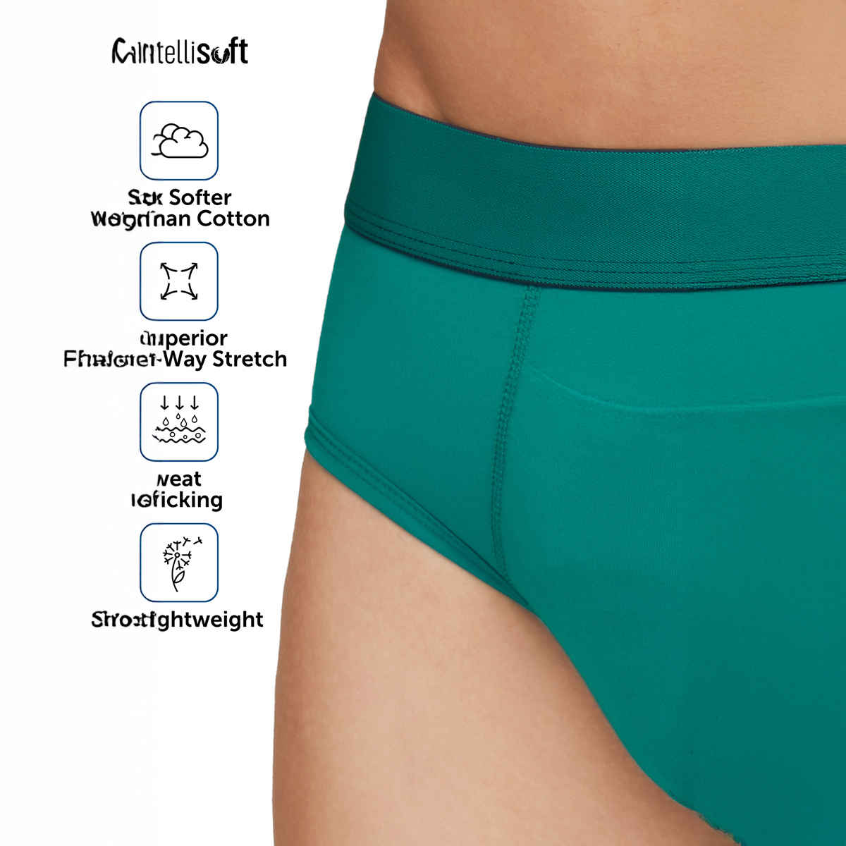 XYXX Dualist Modal Solid Briefs, Pack of 2 | Multicolored| M