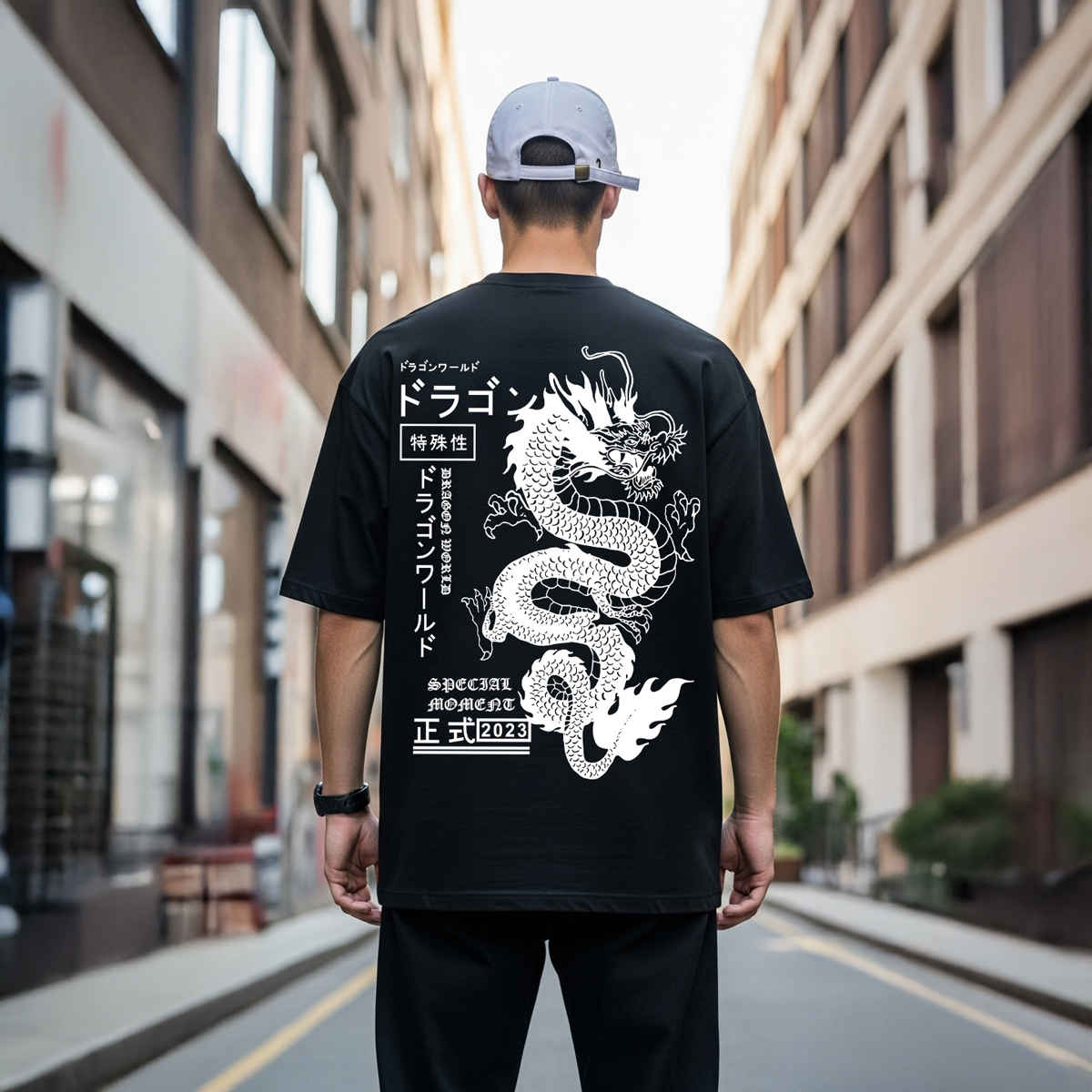 BENNY BROOKS Men's Round Neck half sleeve Oversized T-shirt |AA(ARN)BLACK63 | Black - M