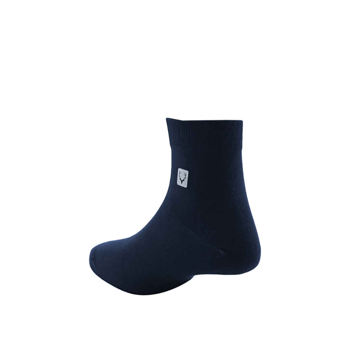 Allen Solly Men's Cotton Quarter Length Plain Socks - Navy