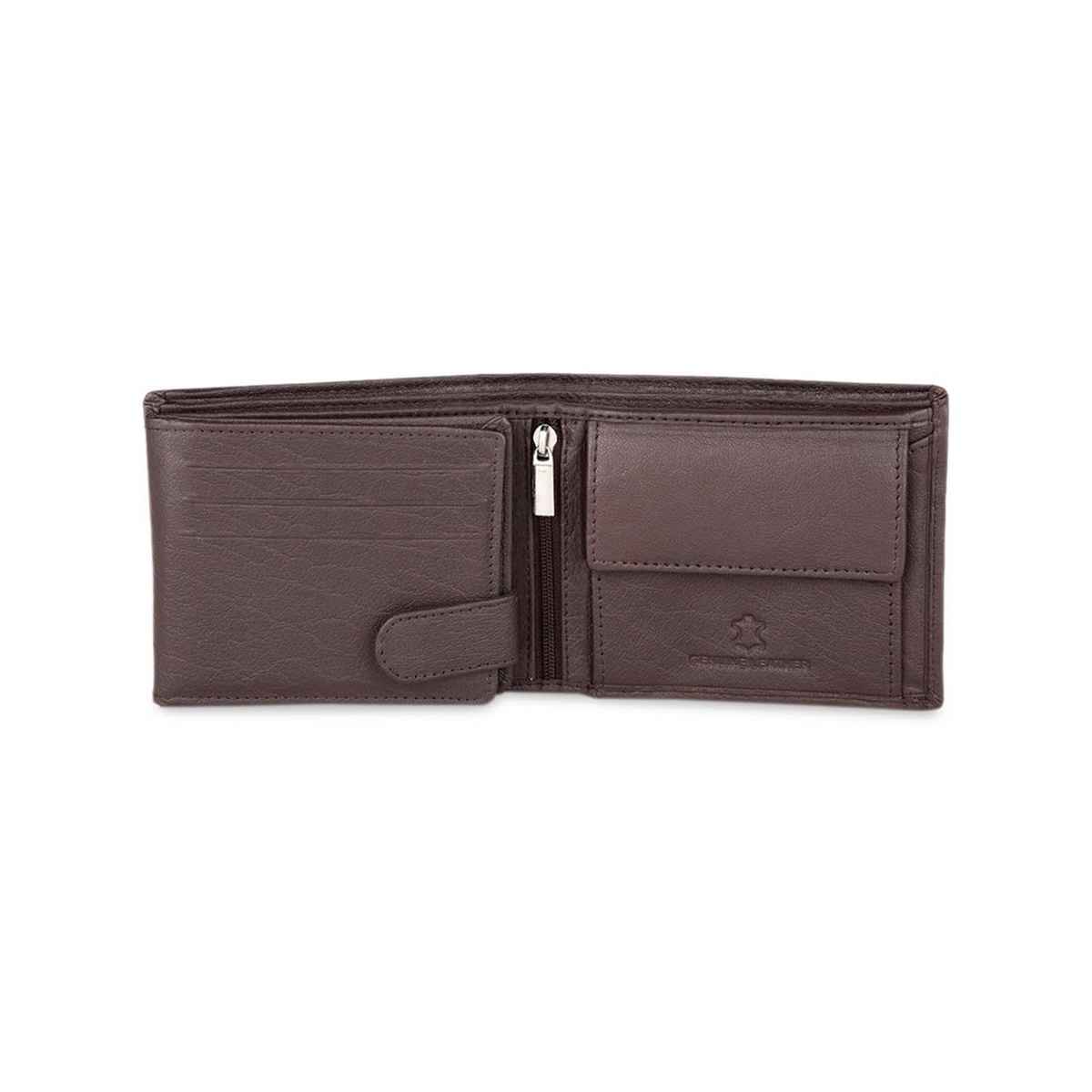 Wildhorn Men's Solid Genuine Leather Gift Set | Brown - One Size