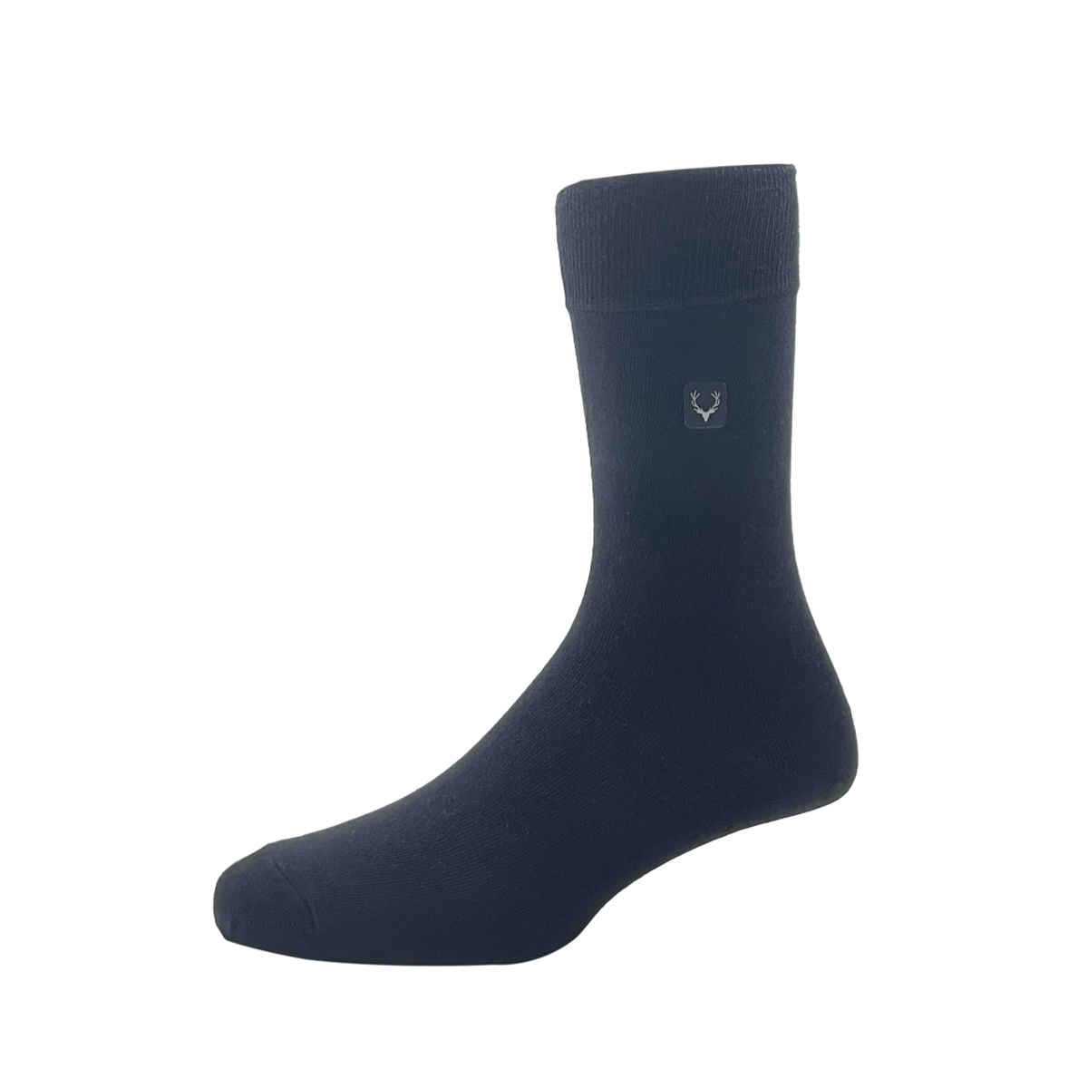 Allen Solly Men's Cotton Full Length Plain Socks - Black, Dark Grey, Navy