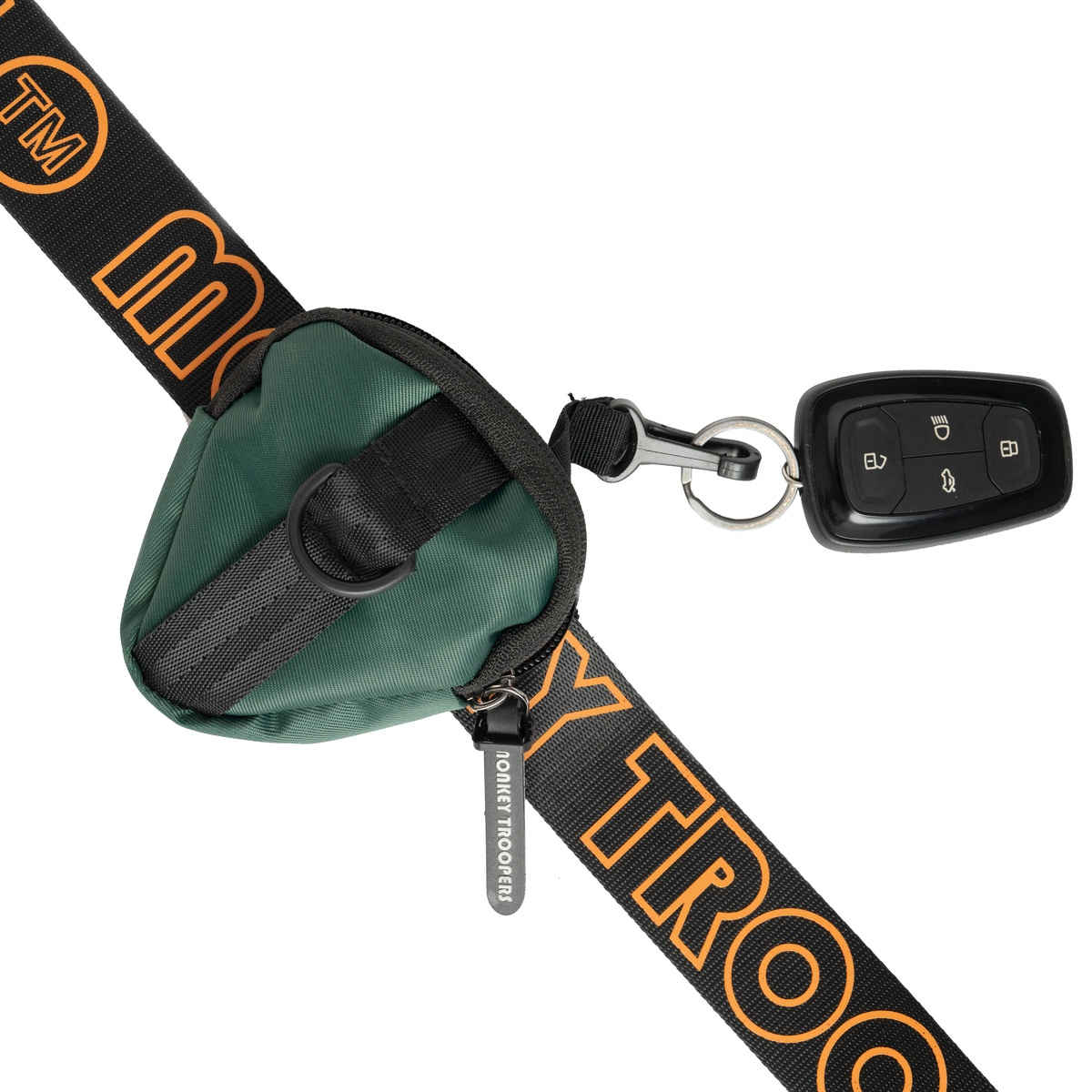 MONKEY TROOPERS Radiant Crossbody - Water Resistant, Lightweight, Quick-Access, Tough | Dark Green