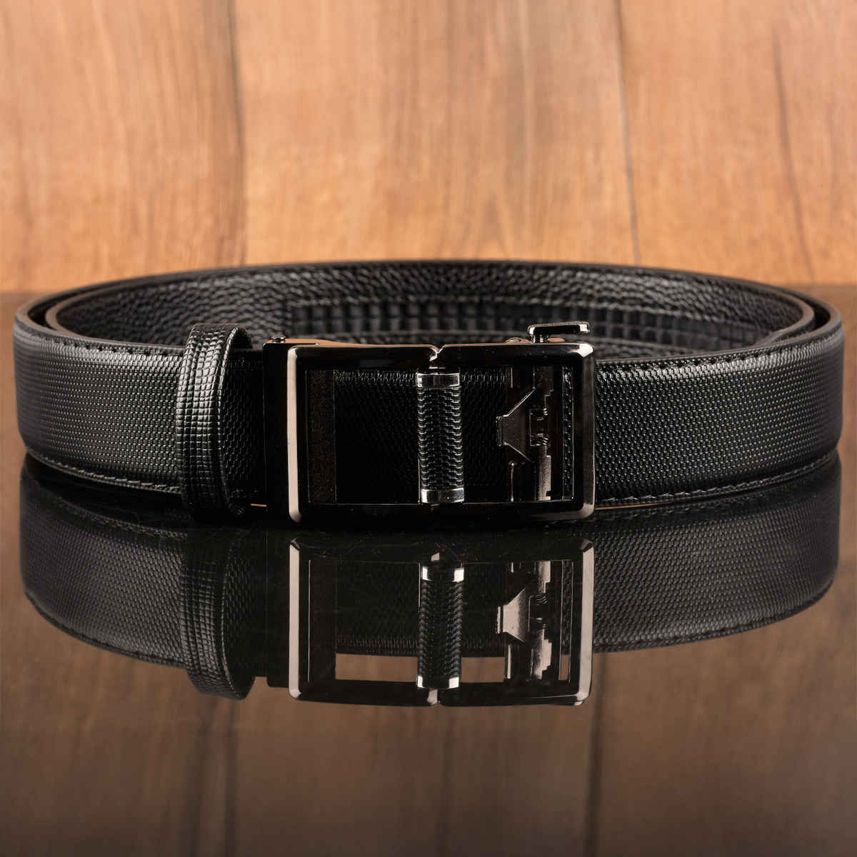 Buckleup Men's Belt | Model-Bublt2806 | Black - 36