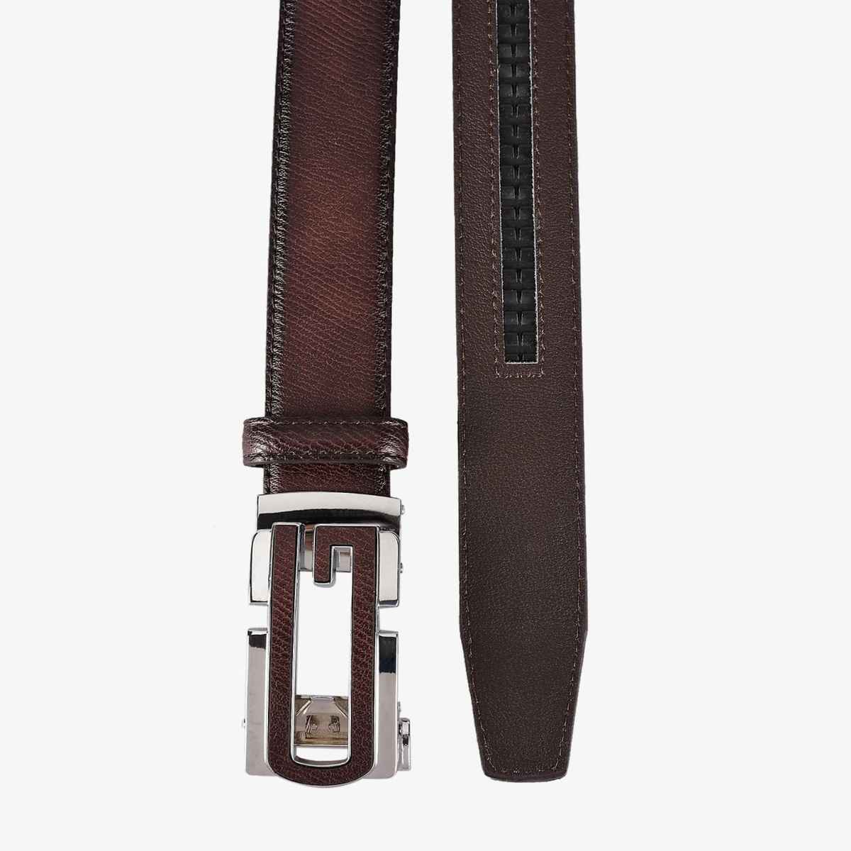 Buckleup Men's Belt | Model-Bublt2811 | Brown - 34