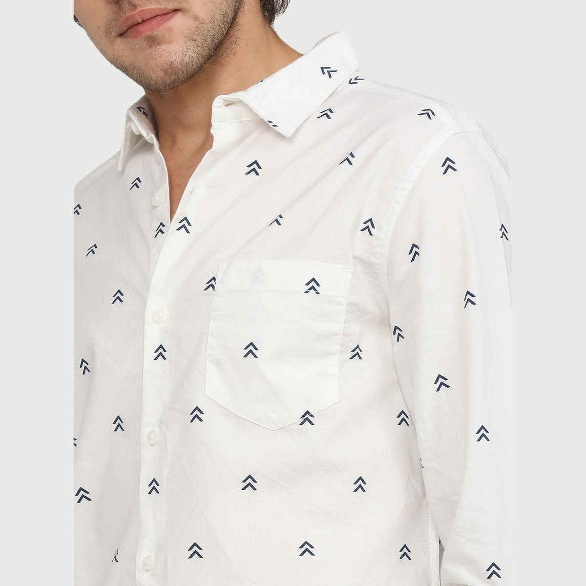 Ketch Men Slim Fit Printed Casual Shirt - Multicolor | M