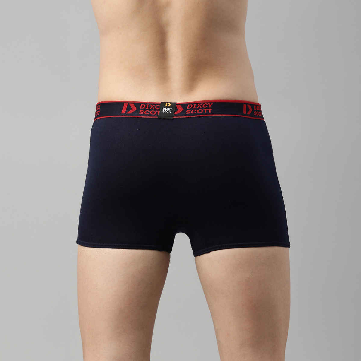 Dixcy Scott Originals Men'S Trunk Snug Fit Solid Innerwear (Multicolor-Pack Of 2)