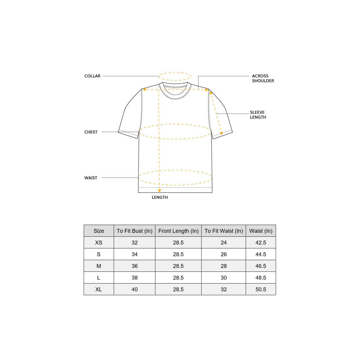 Tokyo Talkies Women's Solid Oversized Fit Chest Print T-shirt | White - L