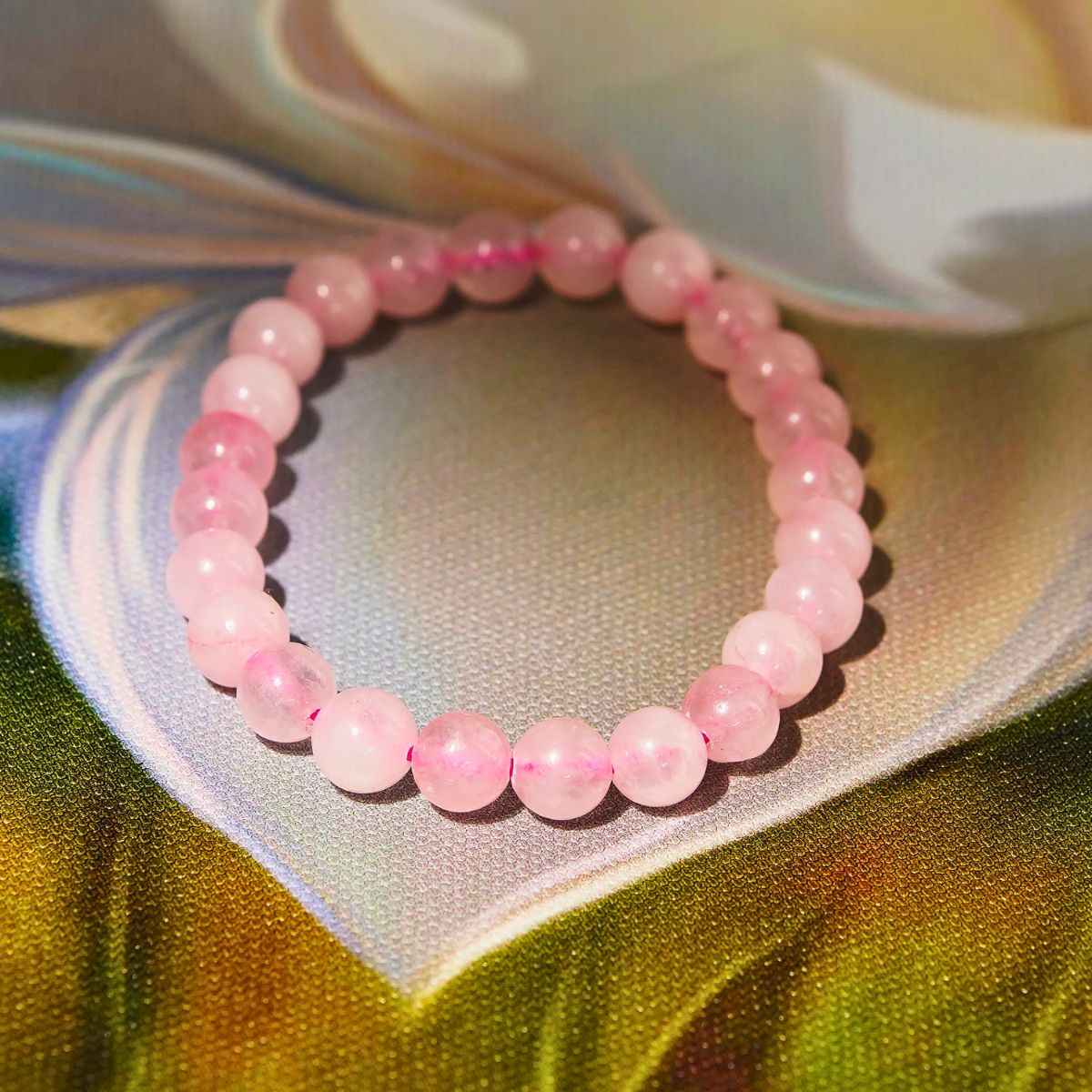 Seetara Rose Quartz Bracelet for Love & Relationships