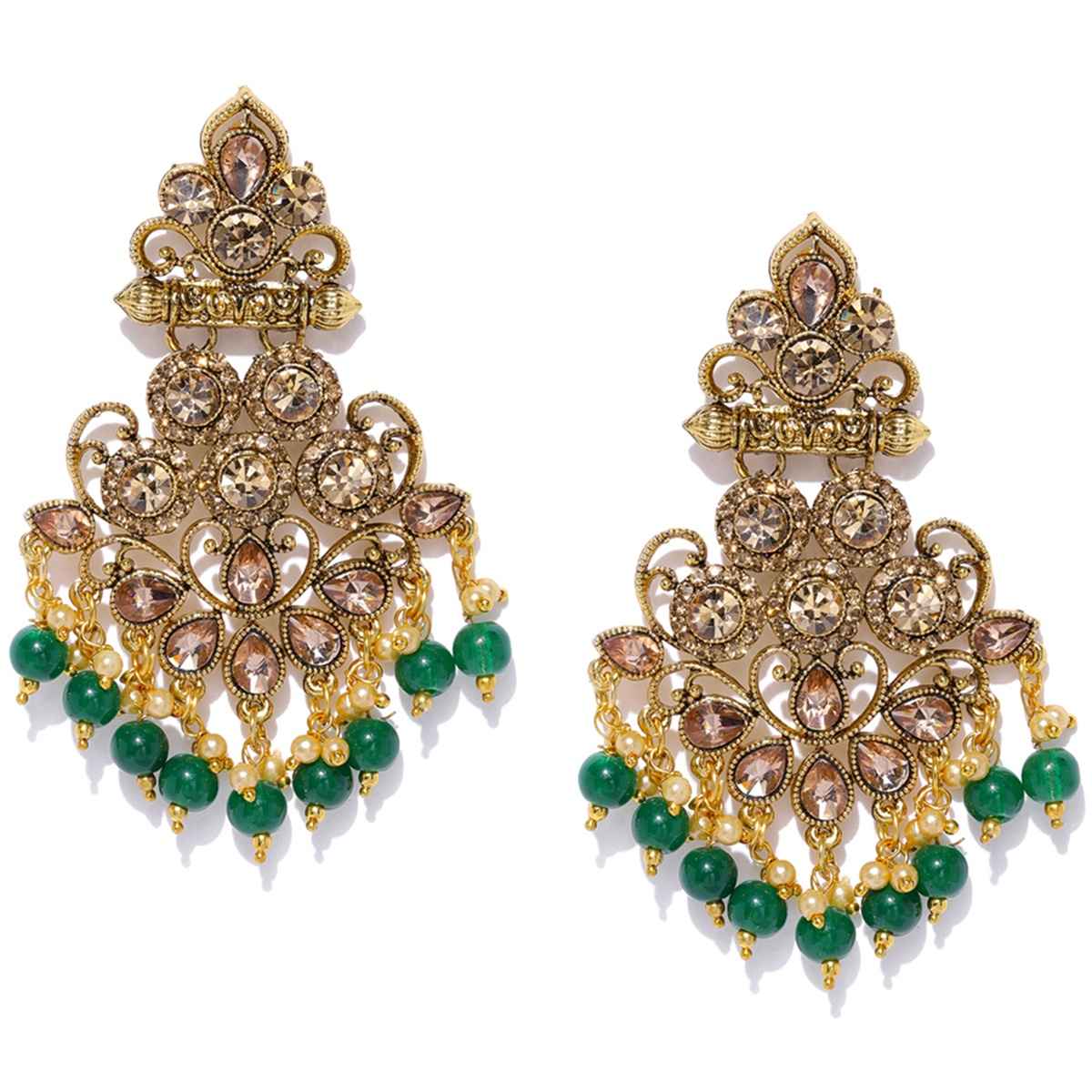 Sukkhi Marquise Gold Plated Earring For Women