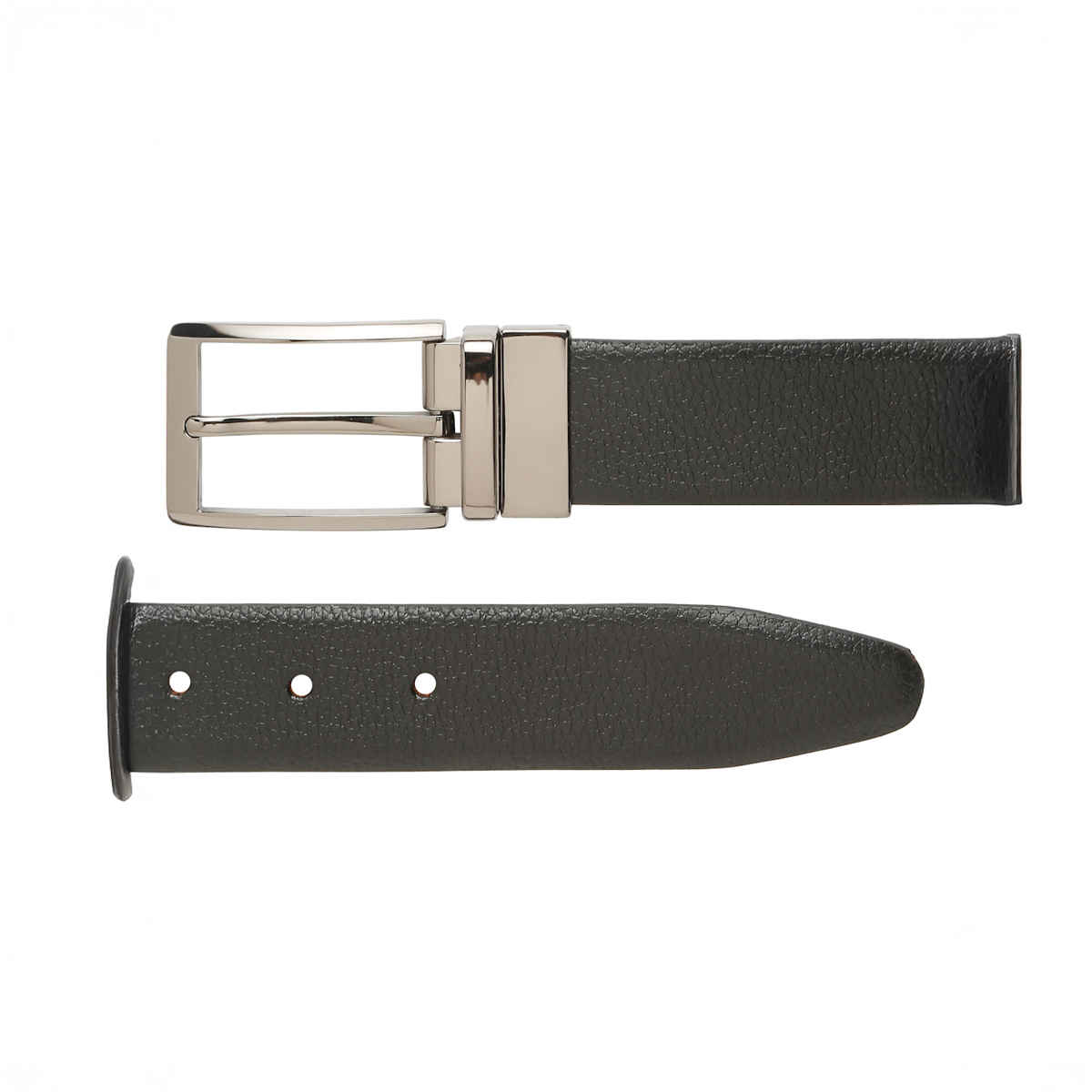Teakwood Men's Leathers Belt | Black and Brown - 38 in