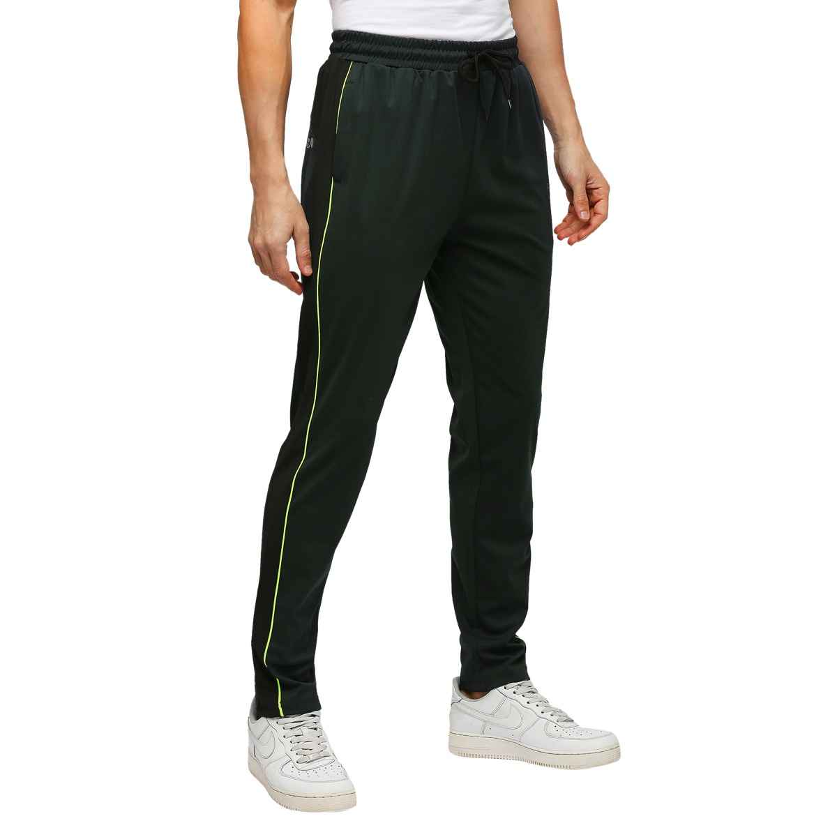 PlayR Men's Running Aztec Runner 92% Polyester 8% Spandex | Olive - M