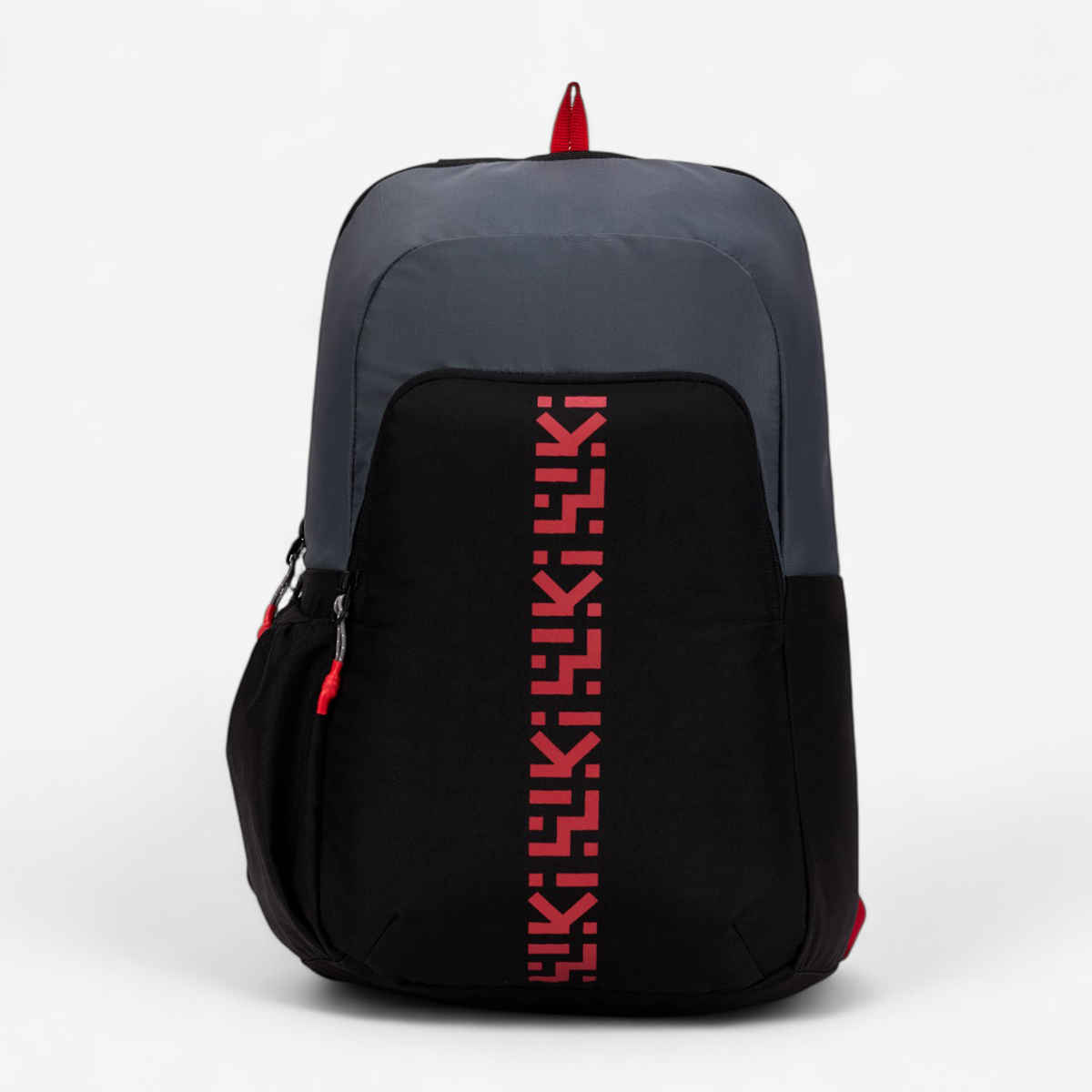 Wildcraft Unisex Color Block Polyester Backpacks | Black and Grey - 39 cm