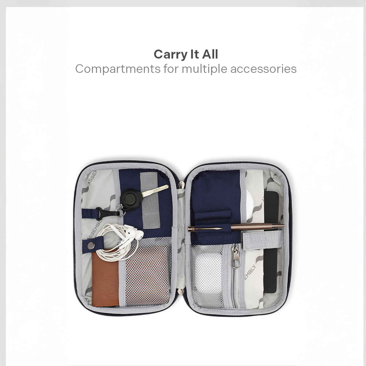 Assembly Atom Tech Organiser - Blue