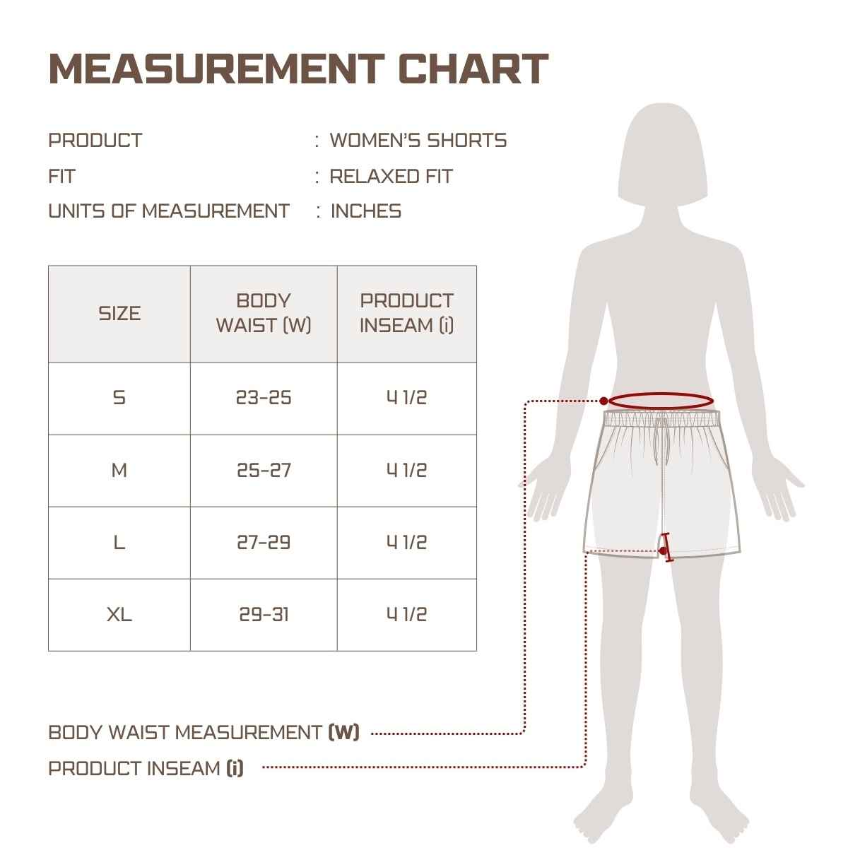 EQL Women's Pure Cotton Shorts | Coral - S