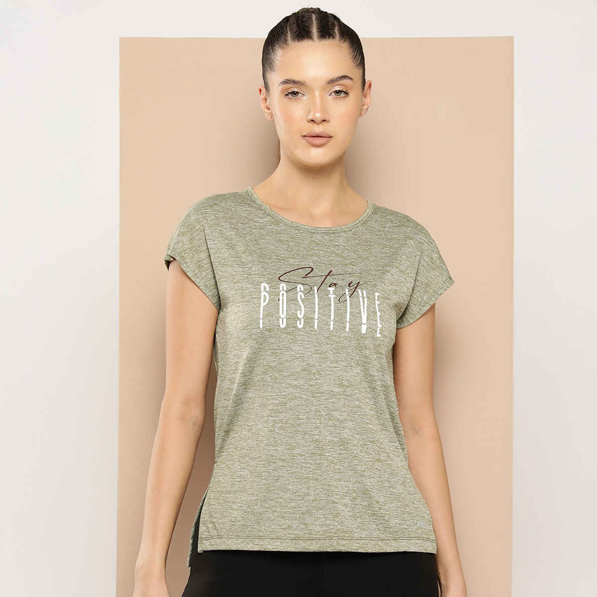 Alcis Women's T-shirt - Beige - XL