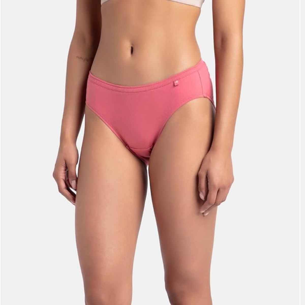 Jockey 1410 Women's Super Combed Cotton Underwear Bikini Panty|PO3 | Multicolor Dark assorted-S