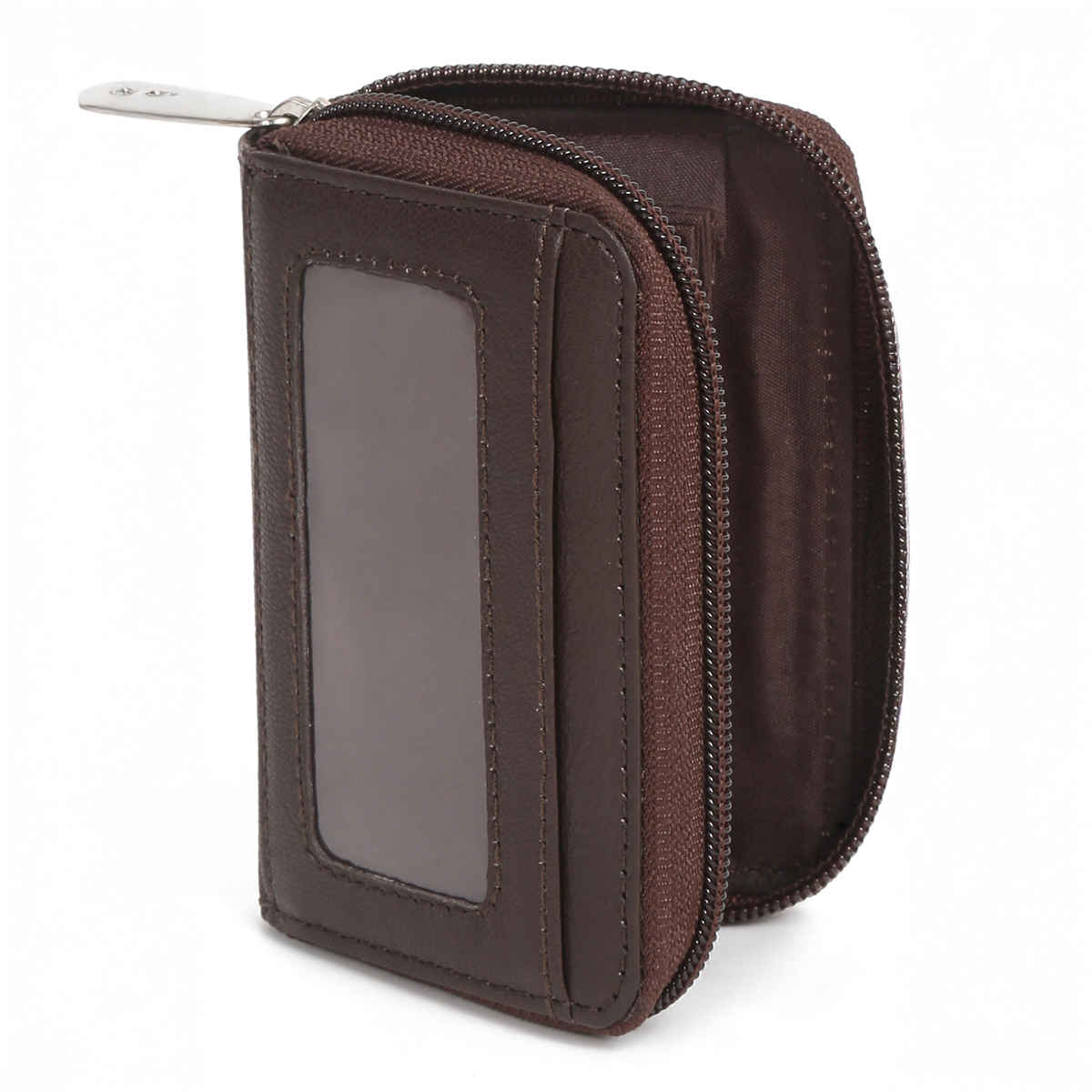 Teakwood Men's Leathers Textured Rfid Leather Zip Around Wallet | TWlt548Br