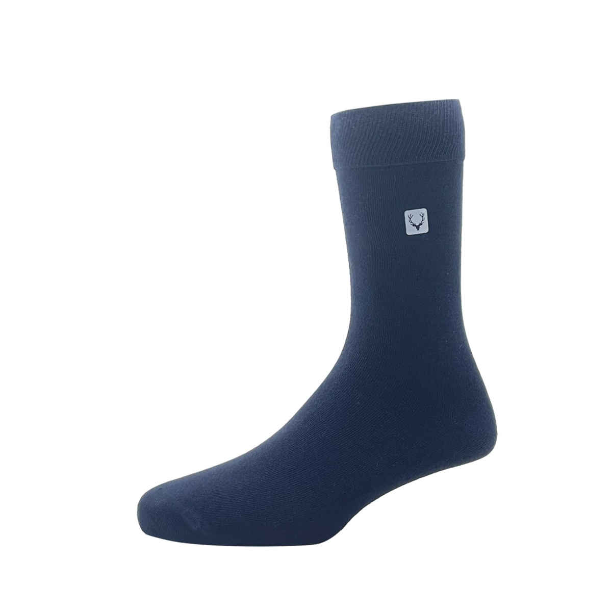 Allen Solly Men's Cotton Full Length Plain Socks - Black, Dark Grey, Navy