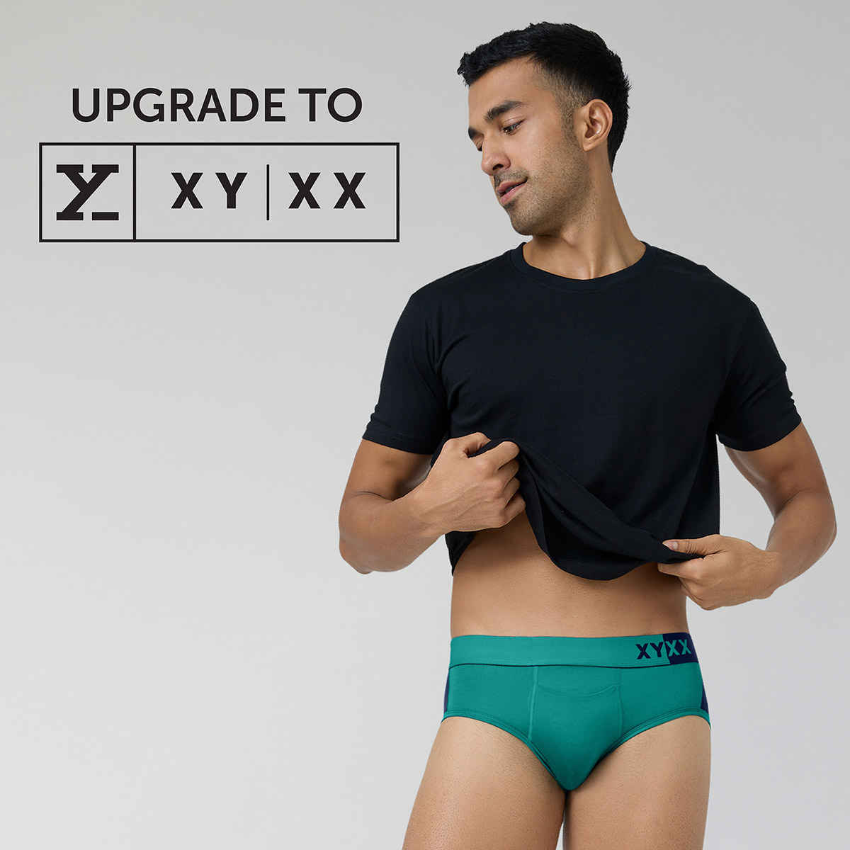 XYXX Dualist Modal Solid Briefs, Pack of 2 | Multicolored| L