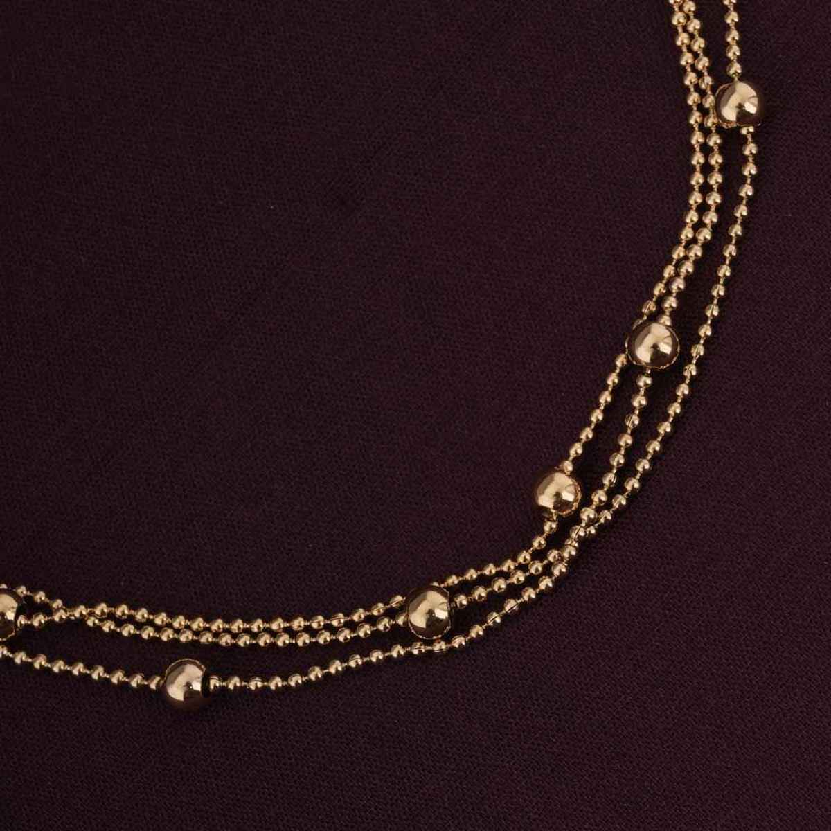 Palmonas Classic Sunbeam Anklet For Womens | Waterproof And Anti-Tarnish