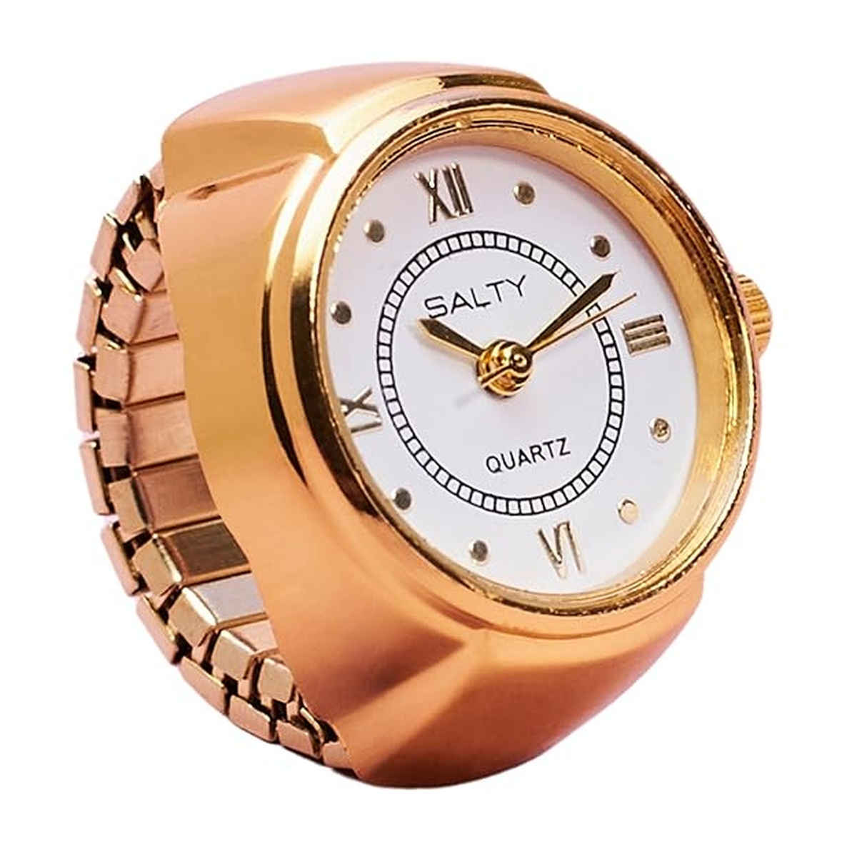 SALTY Girl Boss SALTY Watch Ring for Women and Girls| Anti-Tarnish | Gold