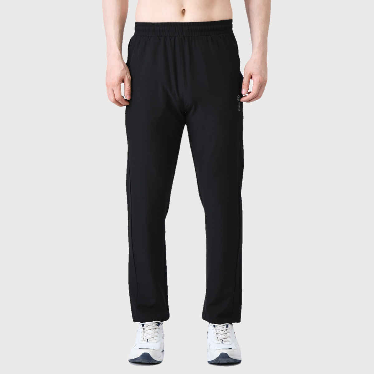 PlayR Men's Running Strike 95% Polyester 5% Spandex | Black - L