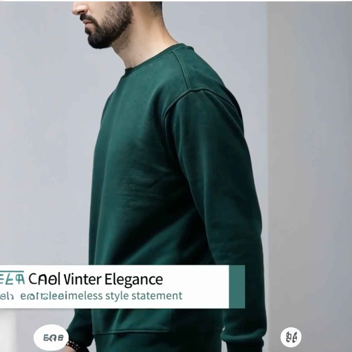 Outlaws Men's Cotton Rich Premium Sweatshirt | Olive - M