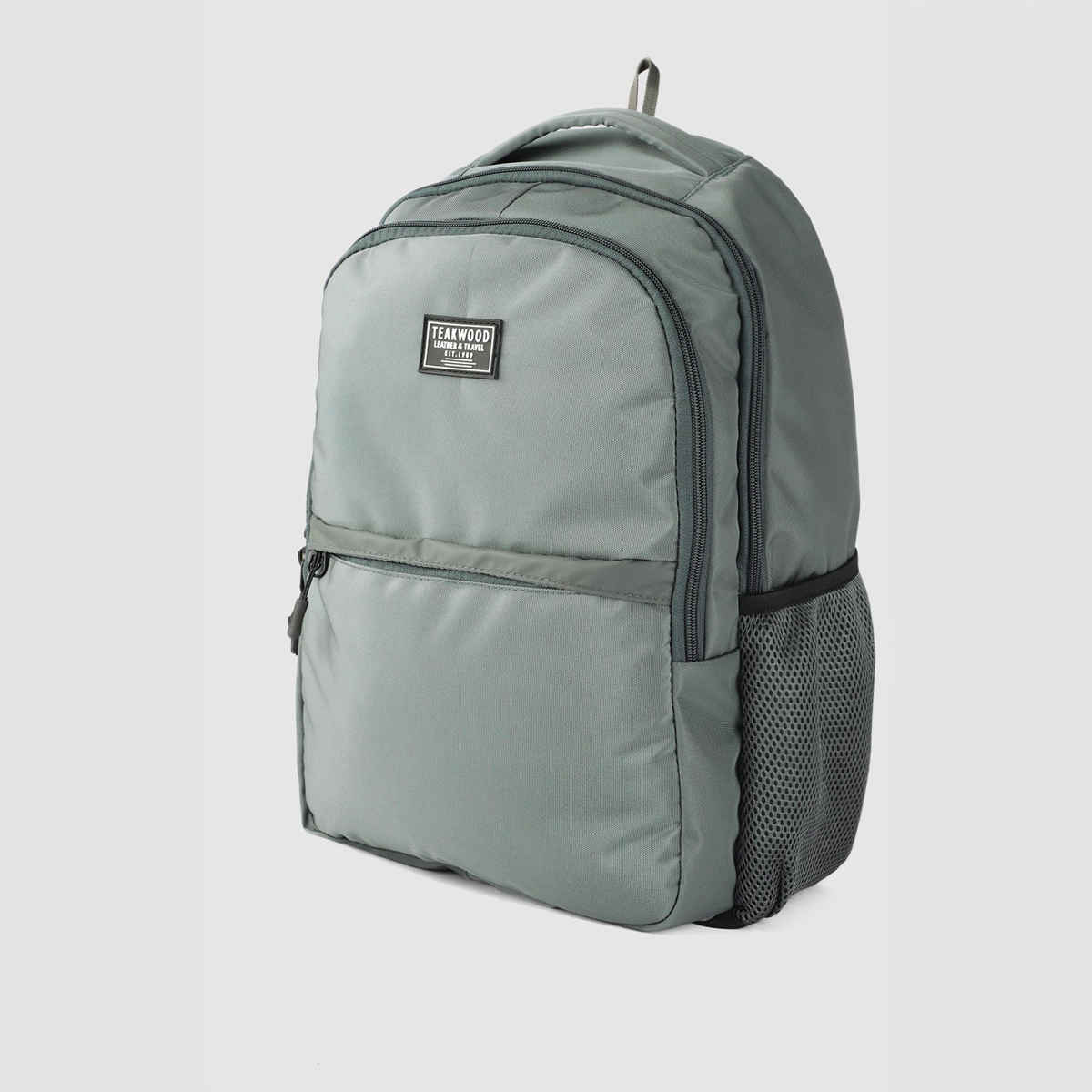 Teakwood Unisex Leathers Vasily Backpack | Grey - 30 L