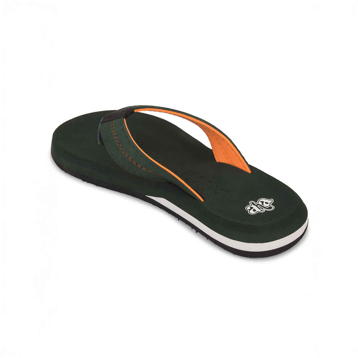 Liberty Footwear Men's A-Ha Exact Thong Slippers | Olive Green - UK 8