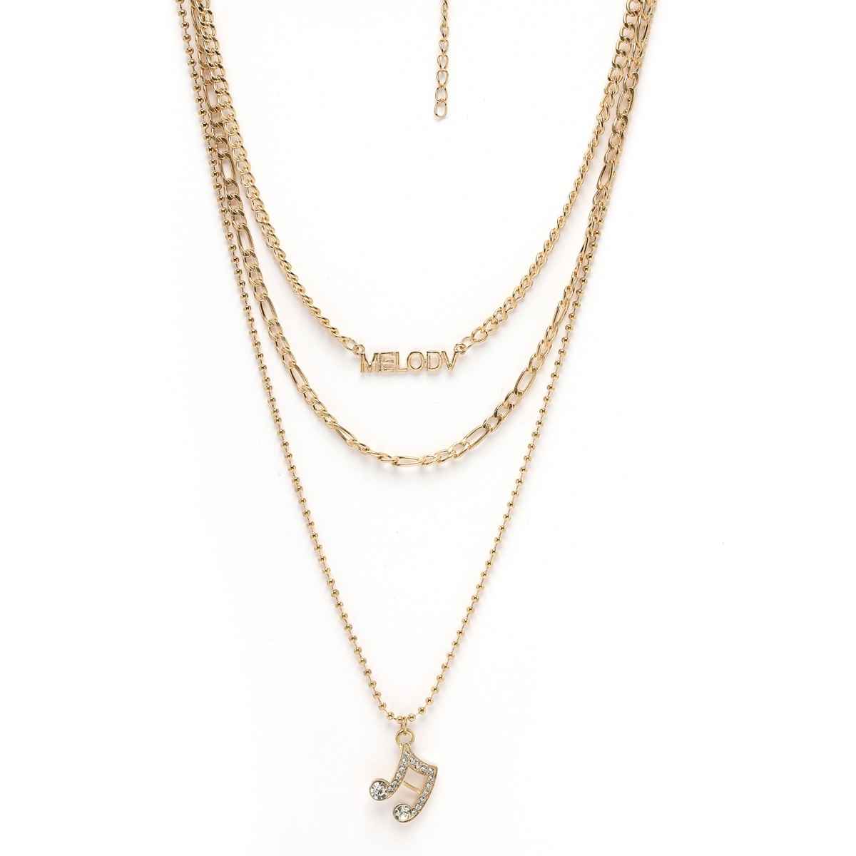 Scintillare By Sukkhi Charming Gold Plated Multilayered Pendant Necklace For Women