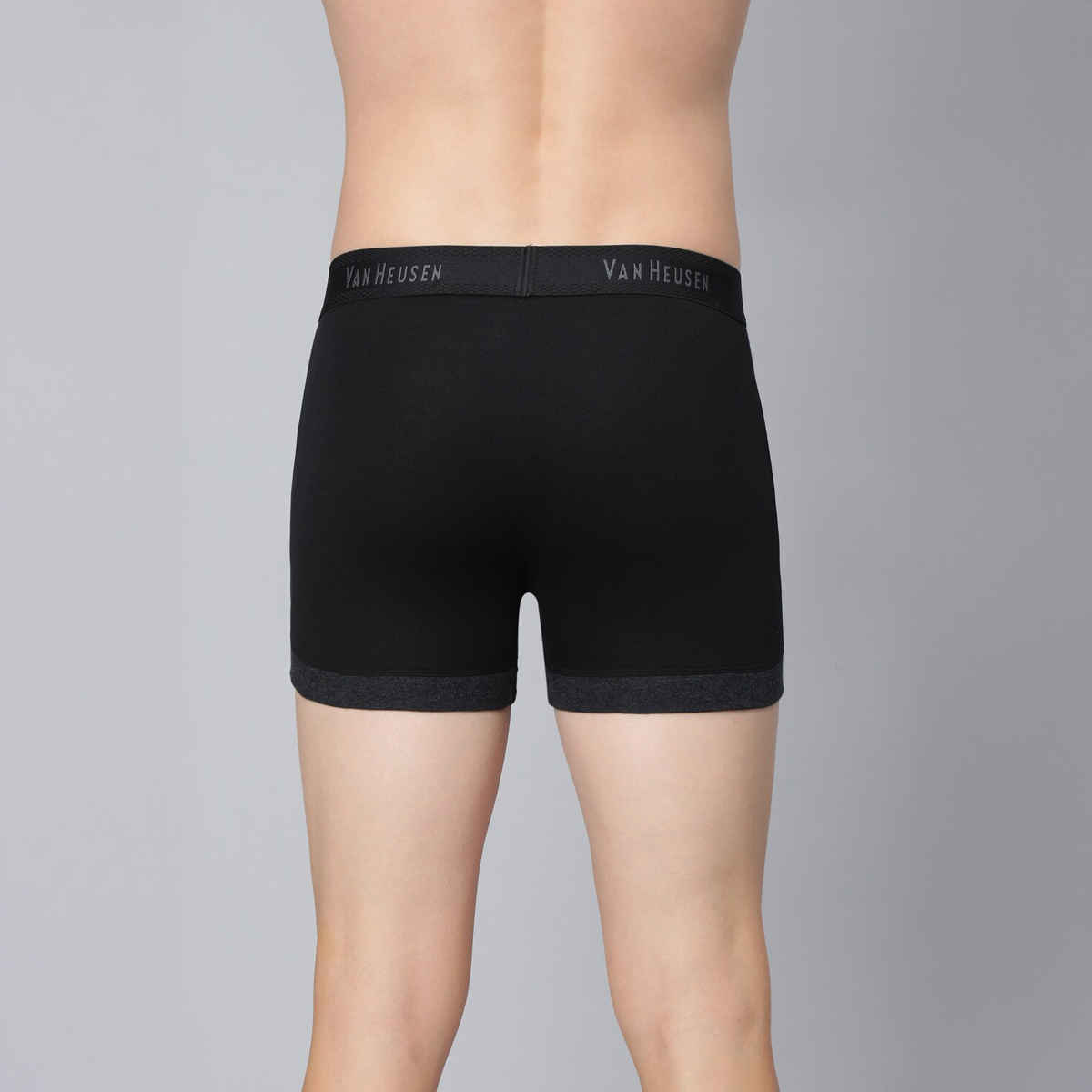 Van Heusen Men Solid Anti Bacterial & Colour Fresh Trunks | Assorted - M