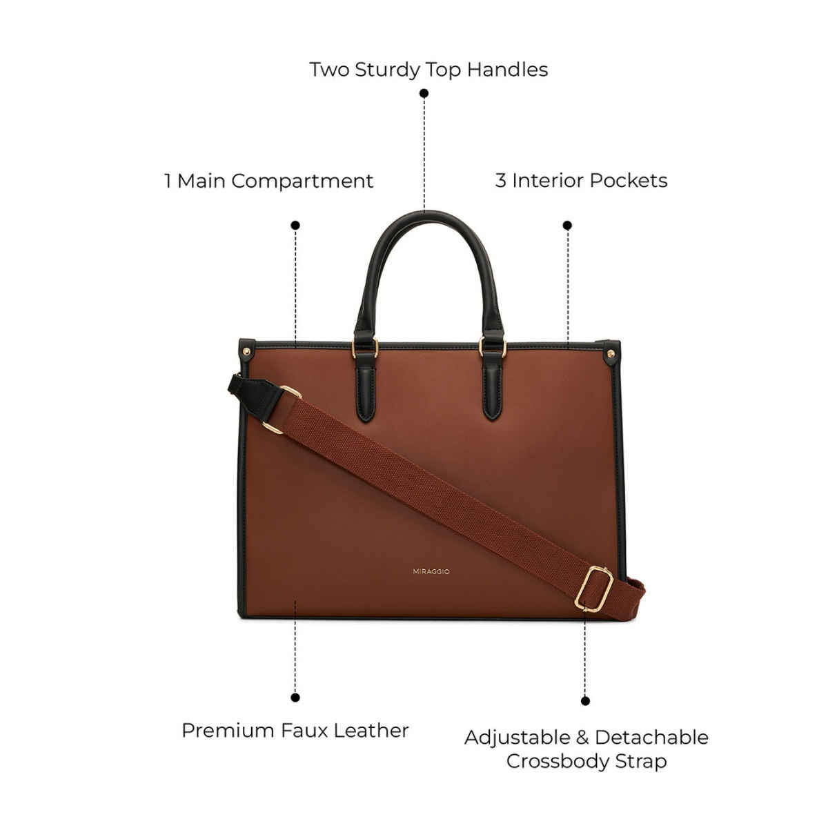 Miraggio Women's Denice Tote Bag