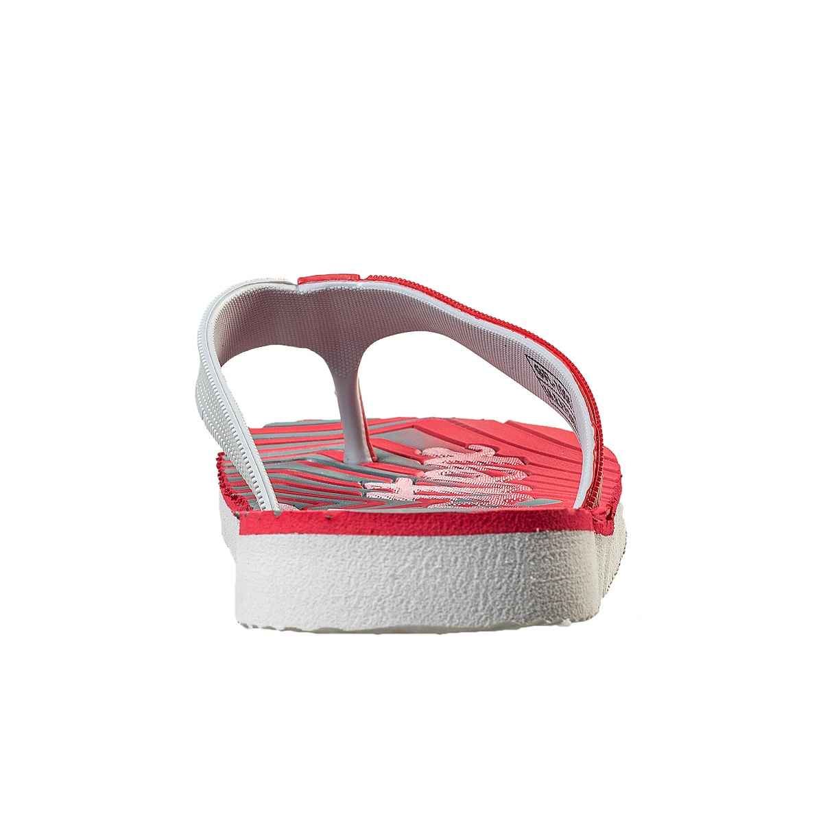 Action Eva Flotter Mens Slippers | Uk | 8 | Light Grey Red