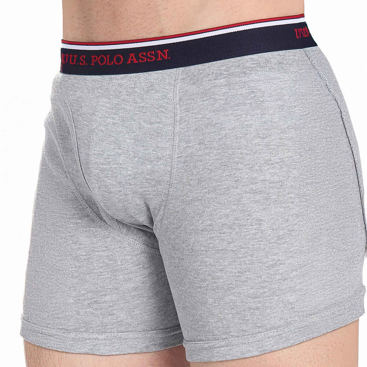 U.S. Polo Assn. | Underwear Pack of 3 | XL | Trunks | I667 | Black, Grey Melange and Navy