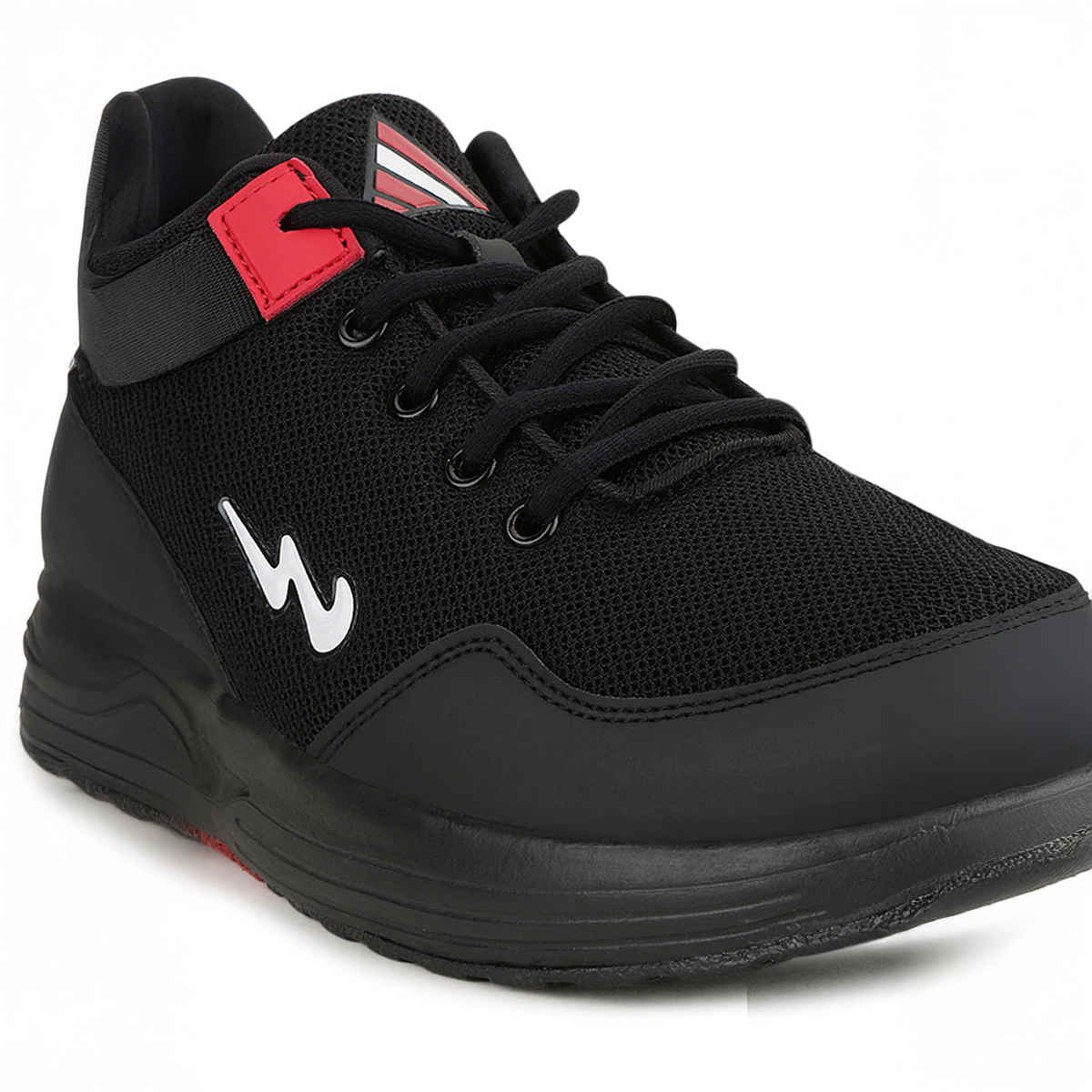 Campus Men's Europa Running Shoes | Black | UK8