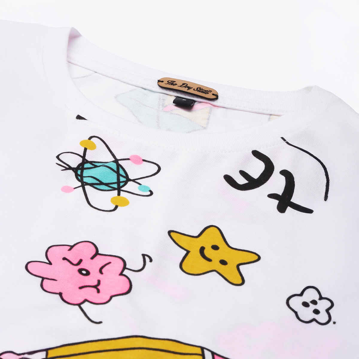 The Dry State Women's White T-shirts WTSH | 1112A | XL