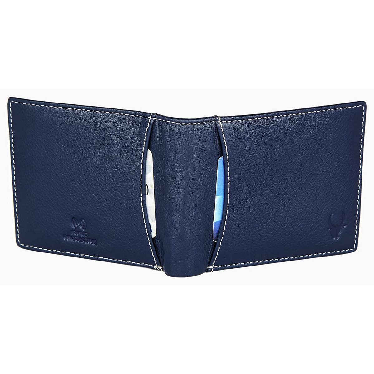 Wildhorn Men's Leather Wallet | Blue