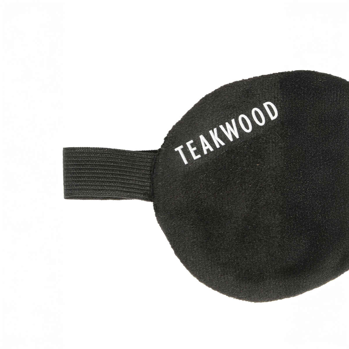 Teakwood Leathers Unisex Adjustable Solid Eye Mask | Black