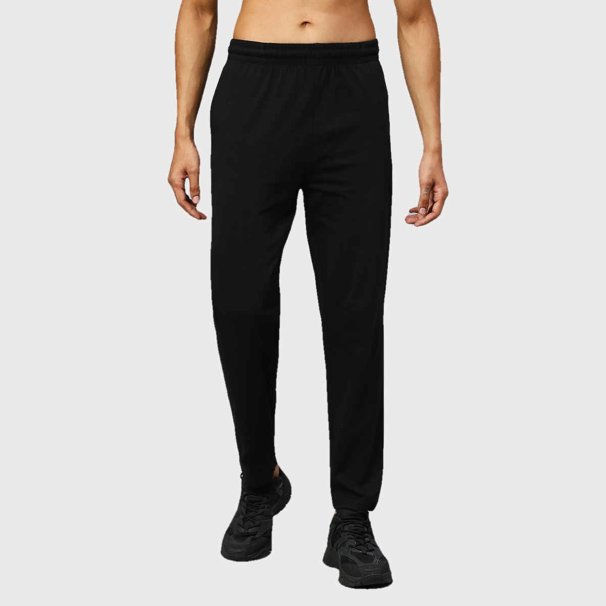 PlayR Men's Lifestyle Core Lower Cotton | Black - M
