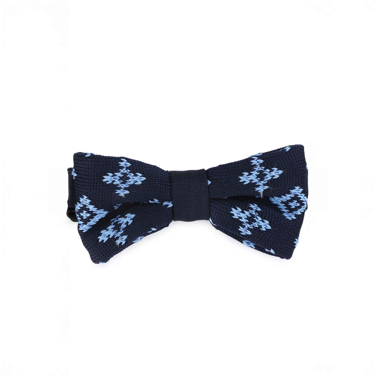 Calvadoss Men's Knitted Bow Tie | BOW 2161 | Navy