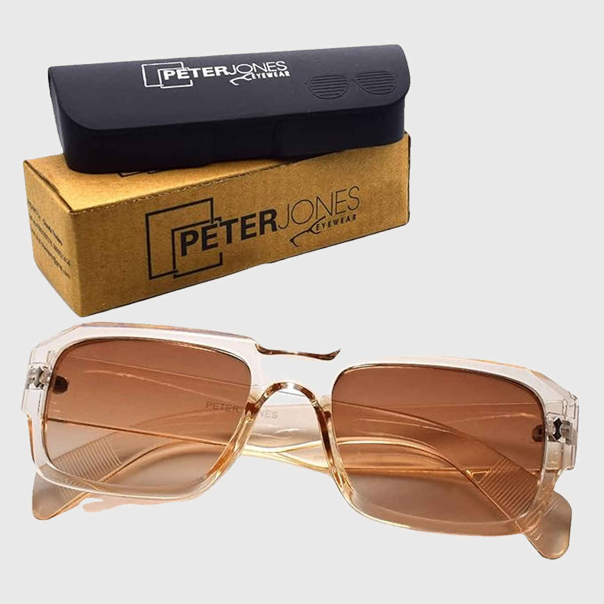 Peter Jones Unisex Sunglasses | Brown - Free Size