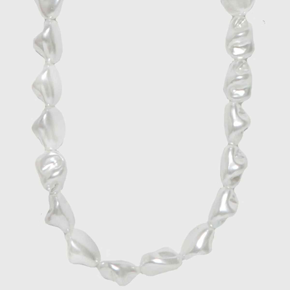 Toniq Irregular Baroque Choker Necklace