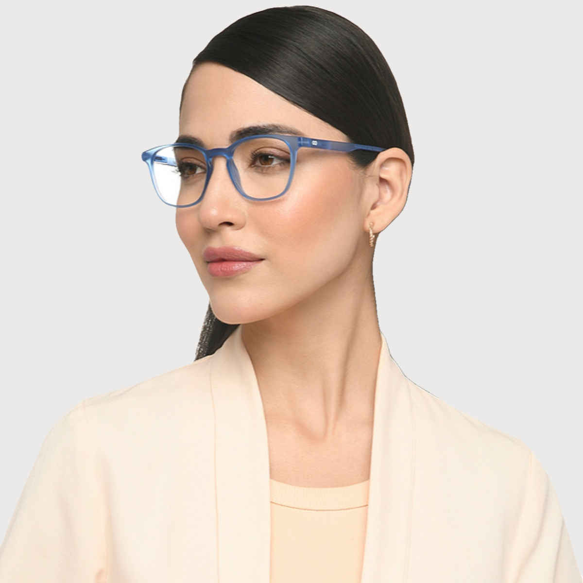 Lenskart Hustlr Unisex Solid Protective Eyewear | Ocean Blue