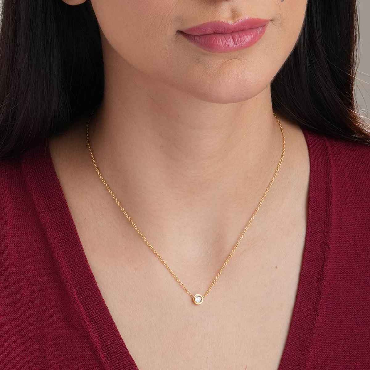Palmonas Stone & Strand Necklace for Women | Waterproof and Anti-Tarnish