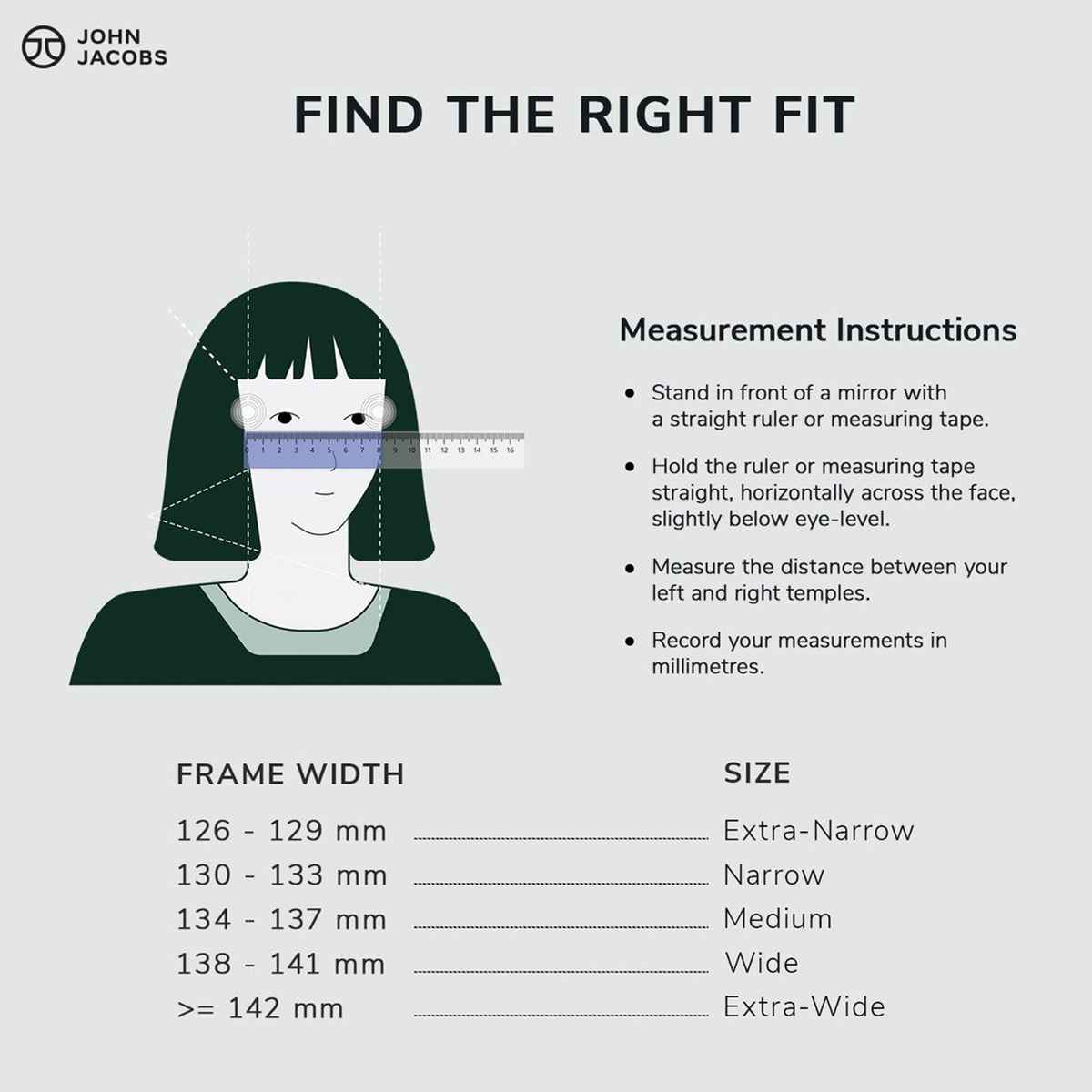 John Jacobs By Lenskart Unisex Solid Acetate Wayfarer Sunglasses | Transparent - Extra Wide