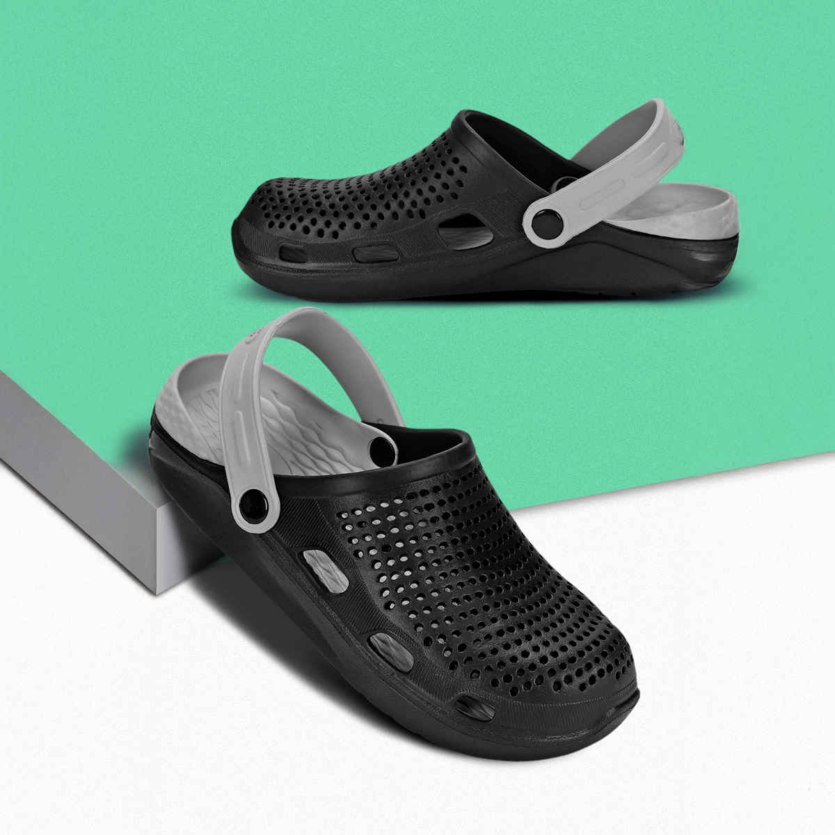 Paragon Men's Black Eva Clogs EVK10916G UK 9