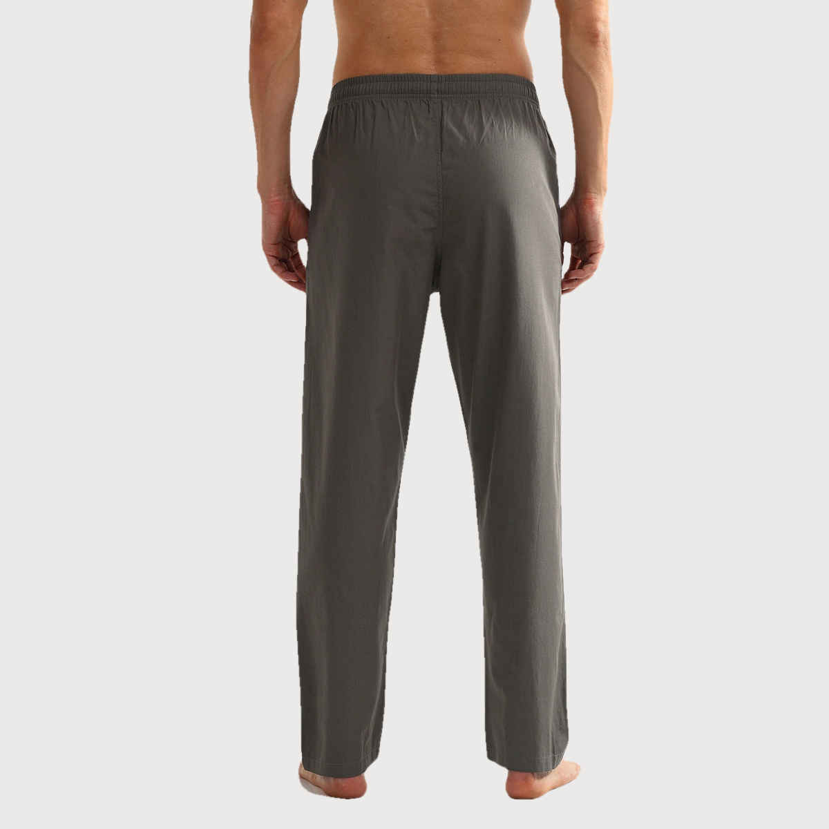 U.S. Polo Assn. Mid Rise Solid OELP6 Lounge Track Pants - Pack Of 1 | Grey | XL