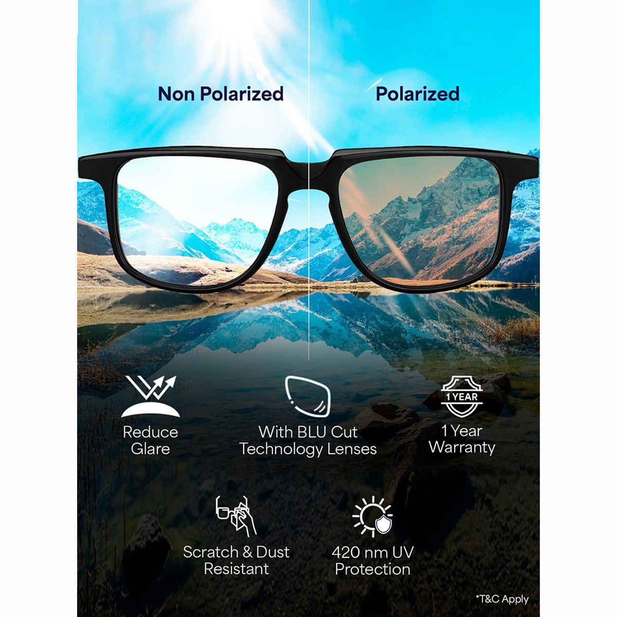 Vincent Chase By Lenskart Unisex Metal Round Sunglasses | Grey - M