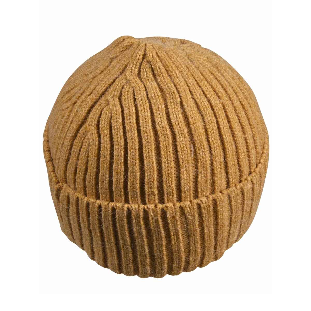 Calvadoss Unisex Woolen Beanie | Wc003 | Mustard