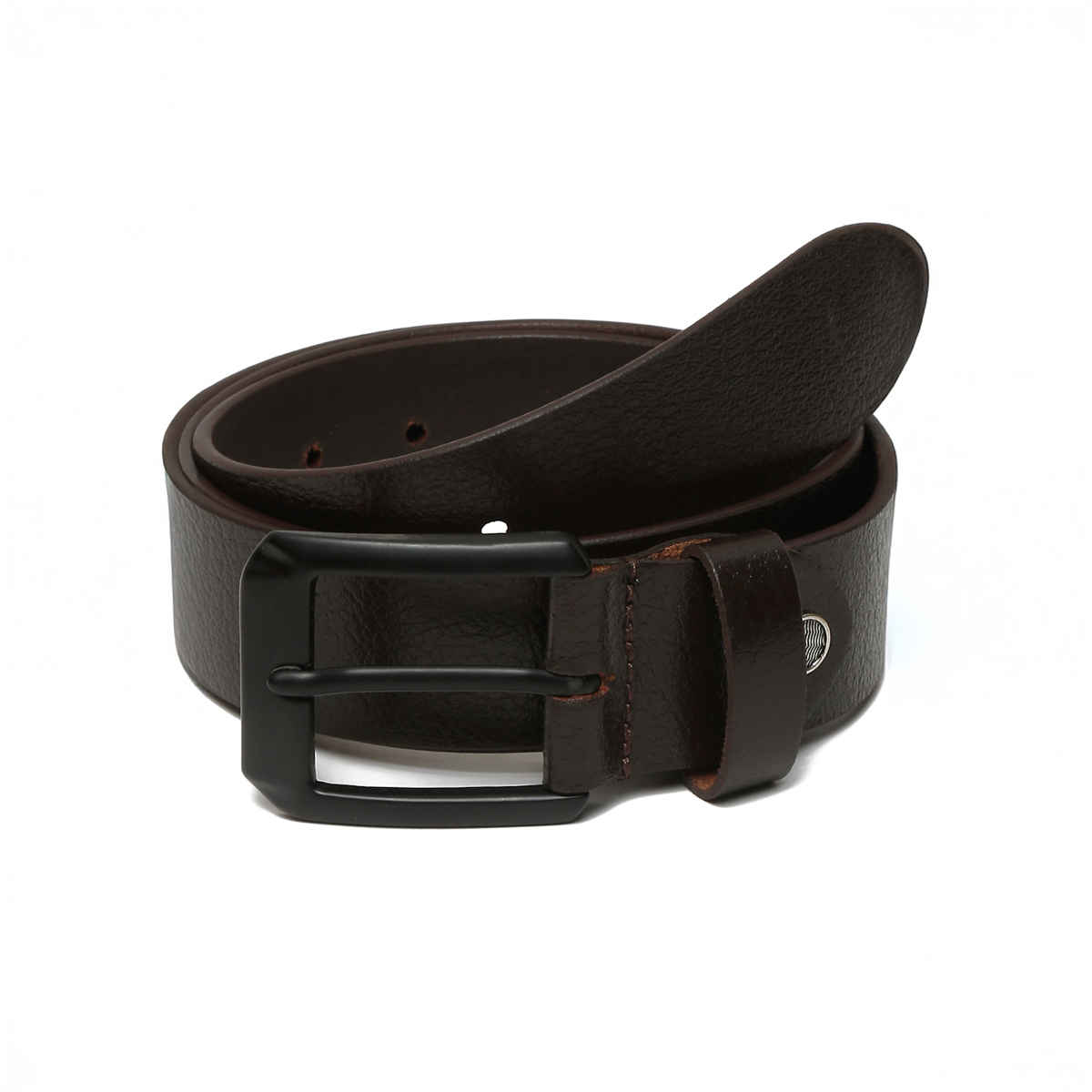 Teakwood Men's Leathers Belt | Dark Brown - 34 in